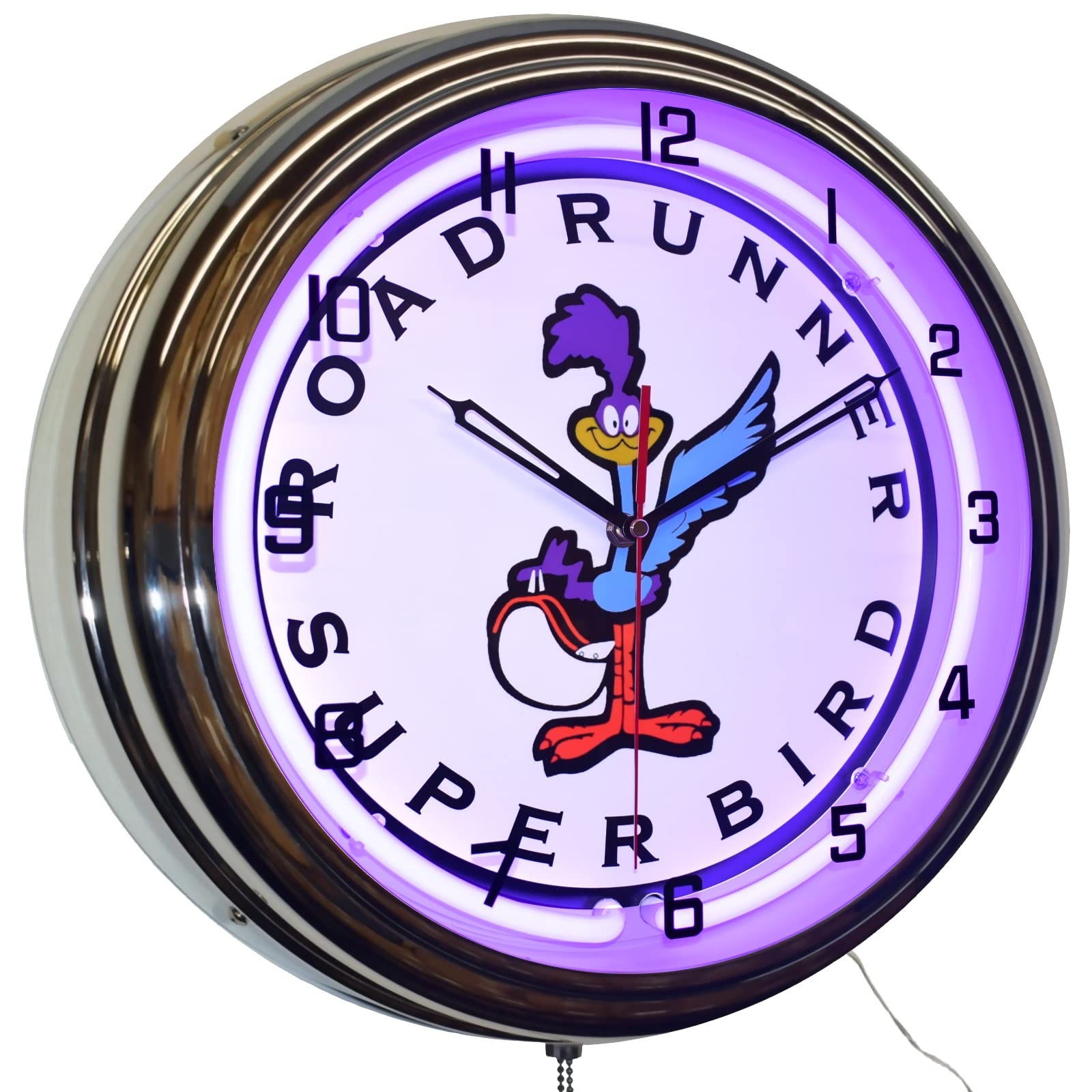 Amazon.com: Plymouth Roadrunner Neon Garage Clock (16